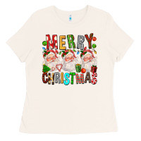 Bone Merry christmas santa Ladies Tee - FaDigitalArtStudio
