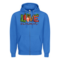 True Royal love summer strawberry Zipper Hoodie - Jasminsmagicworld