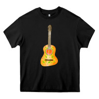 Black mexican vihuela fa element 1 Heavy Core Tee - FaDigitalArtStudio