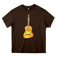 Chocolate Brown mexican vihuela fa element 1 Heavy Core Tee - FaDigitalArtStudio