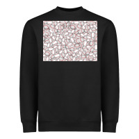 Black baseball seamless background  (3200x2400px) Heavyweight Sweatshirt - Jasminsmagicworld