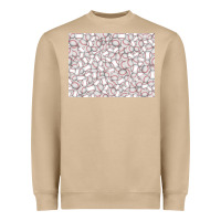 Mushroom baseball seamless background  (3200x2400px) Heavyweight Sweatshirt - Jasminsmagicworld