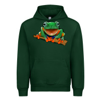 Forest Green frog Urban Hoodie - Jasminsmagicworld