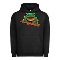Pigment Black frog Urban Hoodie - Jasminsmagicworld