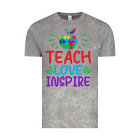 Cloud Rock teach love inspire Vintage Tee - CowhideDigitalArt