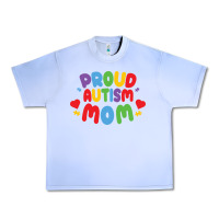 Grape Ice LIL Autism Mom Urban Heavy Tee - CowhideDigitalArt