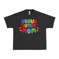 Pigment Black LIL Autism Mom Urban Heavy Tee - CowhideDigitalArt
