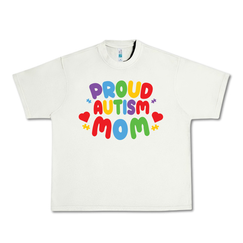 Lil Autism Mom Urban Heavy Tee by CowhideDigitalArt | Teevron