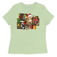 Matcha ho ho ho heifer Ladies Tee - FaDigitalArtStudio