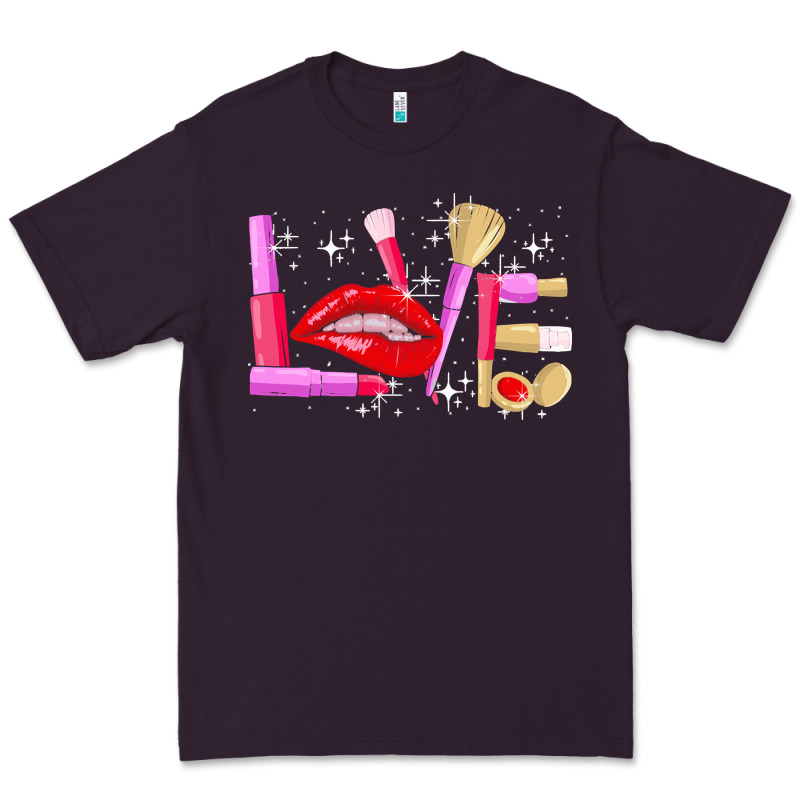 Makeup Artist T  Shirt Makeup Artist Love Cosmetician Fashion T  Shirt Premium Tee by linhVisuals | Teevron