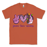 Copper Peace Love Unicorn Classic Tee - Jasminsmagicworld