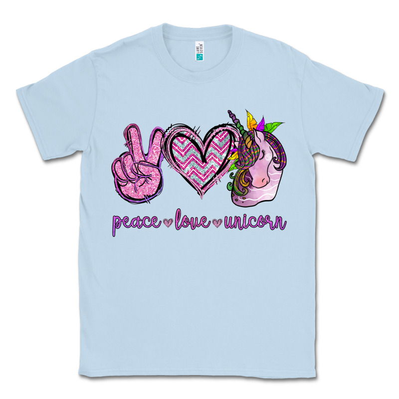 Peace Love Unicorn Classic Tee by Jasminsmagicworld | Teevron