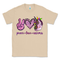 Mushroom Peace Love Unicorn Classic Tee - Jasminsmagicworld