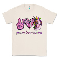 Natural Peace Love Unicorn Classic Tee - Jasminsmagicworld