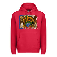 Cardinal Patriotic Sunflower God Bless America Premium Hoodie - Jasminsmagicworld