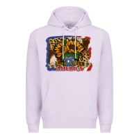 Lilac Patriotic Sunflower God Bless America Premium Hoodie - Jasminsmagicworld