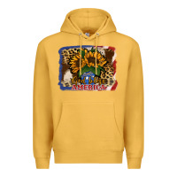 Mustard Patriotic Sunflower God Bless America Premium Hoodie - Jasminsmagicworld
