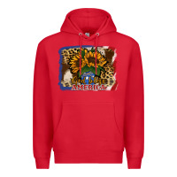 Red Patriotic Sunflower God Bless America Premium Hoodie - Jasminsmagicworld