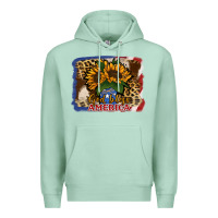 Seafoam Patriotic Sunflower God Bless America Premium Hoodie - Jasminsmagicworld
