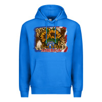 True Royal Patriotic Sunflower God Bless America Premium Hoodie - Jasminsmagicworld