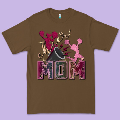 Cheer Mom Mother's Day Premium Tee Designed By Fadigitalartstudio