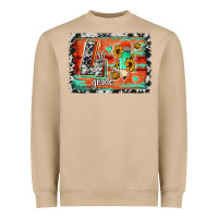 Mushroom western back to school 4th grade Heavyweight Sweatshirt - Jasminsmagicworld
