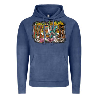 Vintage Denim mama western Vintage Hoodie - RacoonDesign