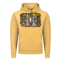 Vintage Mustard mama western Vintage Hoodie - RacoonDesign