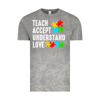 Cloud Rock Teach Accept Understand Love Vintage Tee - CowhideDigitalArt