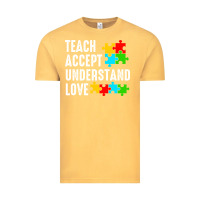 Vintage Mustard Teach Accept Understand Love Vintage Tee - CowhideDigitalArt