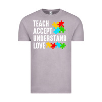Vintage Zinc Teach Accept Understand Love Vintage Tee - CowhideDigitalArt