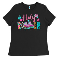 Black holy roller Ladies Tee - BundleAndBundleShop