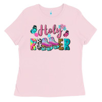 Bubblegum Pink holy roller Ladies Tee - BundleAndBundleShop