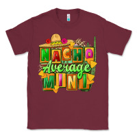 Burgundy Nacho average mini Classic Tee - FaDigitalArtStudio