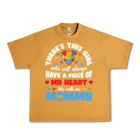 Peanut Butter lil autism mom Urban Heavy Tee - CowhideDigitalArt