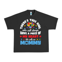 Pigment Black lil autism mom Urban Heavy Tee - CowhideDigitalArt