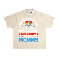 Sandshell lil autism mom Urban Heavy Tee - CowhideDigitalArt