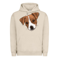 Pigment French Oak Jack Russel Urban Hoodie - Jasminsmagicworld