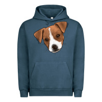 Pigment Midnight Navy Jack Russel Urban Hoodie - Jasminsmagicworld