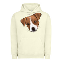 Pigment Pistachio Jack Russel Urban Hoodie - Jasminsmagicworld