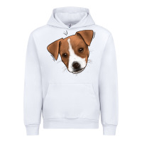 White Jack Russel Urban Hoodie - Jasminsmagicworld