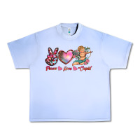 Grape Ice peace love cupid Urban Heavy Tee - RanaPortraitStore