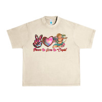 Sandshell peace love cupid Urban Heavy Tee - RanaPortraitStore
