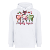White happy easter dental Heavyweight Hoodie - RanaPortraitStore