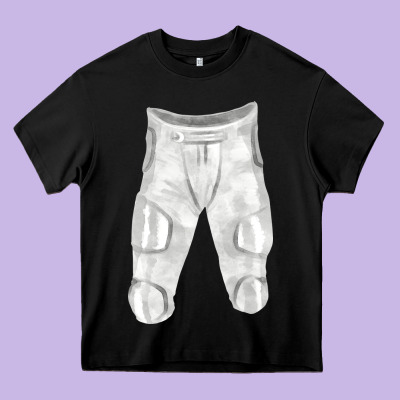 Football Padded Pant Fa Element 1 Heavy Core Tee Designed By Fadigitalartstudio