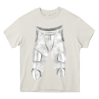 Cream football padded pant fa element 1 Heavy Core Tee - FaDigitalArtStudio