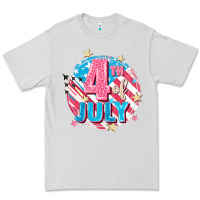 Dove Grey 4th of July Premium Tee - FaDigitalArtStudio