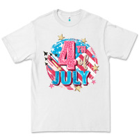 White 4th of July Premium Tee - FaDigitalArtStudio