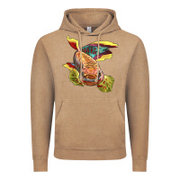 Vintage Coffee Killifish Vintage Hoodie - LillyAllenDesigns