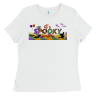 White it's spooky season libbey glass Ladies Tee - BundleAndBundleShop